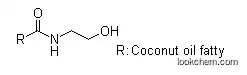 Molecular Structure of 68140-00-1 (Coconut oil monoethanolamide)